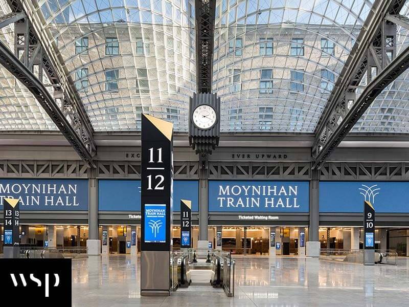 Moynihan Train Hall and East End Gateway in NYC Open