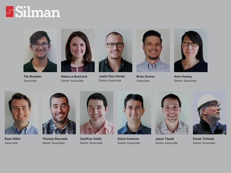 Silman Announces New Associate and Staff Promotions